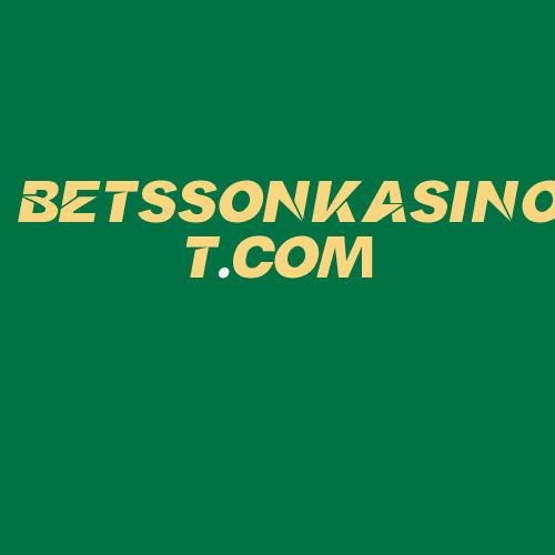 Logo da BETSSONKASINOT